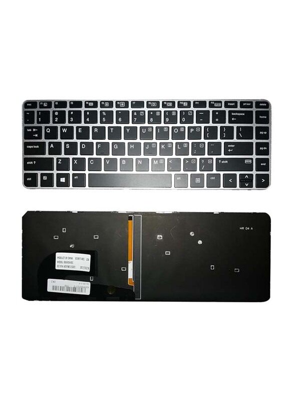 HP EliteBook Series New Replacement Wired English Laptop Keyboard with Backlight, Silver/Black
HP EliteBook Series New Replacement Wired English Laptop Keyboard with Backlight, Silver/Black