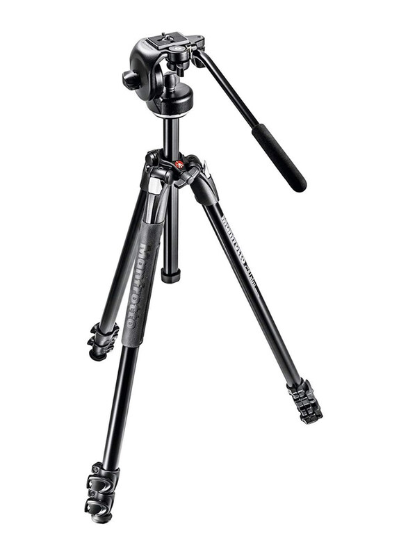 Multiple Manfrotto 290 Xtra Aluminium 3-Section Tripod Kit with 128RC Fluid Head, MK290XTA3-2W, Black
Multiple Manfrotto 290 Xtra Aluminium 3-Section Tripod Kit with 128RC Fluid Head, MK290XTA3-2W, Black