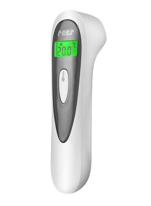 Reer Colour SoftTemp 3 in 1 Contactless Infrared Thermometer for Kids, White/Grey
Reer Colour SoftTemp 3 in 1 Contactless Infrared Thermometer for Kids, White/Grey
