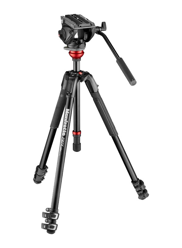 Multiple Manfrotto 500 Fluid Video Head Flat Base with 190X Video Alu Tripod, MVK500190XV, Black
Multiple Manfrotto 500 Fluid Video Head Flat Base with 190X Video Alu Tripod, MVK500190XV, Black
