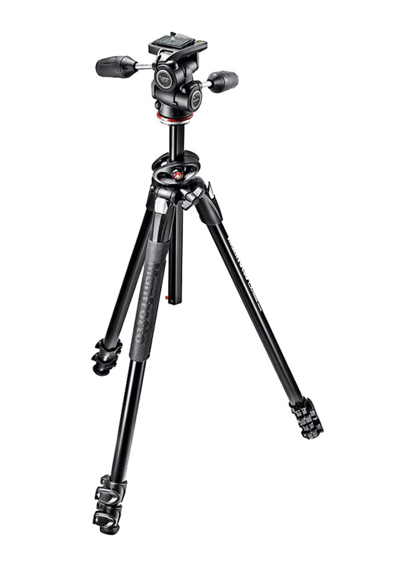 Multiple Manfrotto 290 Dual Aluminium 3-Section Tripod Kit with 804 3-Way Head, MK290DUA3-3W, Black
Multiple Manfrotto 290 Dual Aluminium 3-Section Tripod Kit with 804 3-Way Head, MK290DUA3-3W, Black