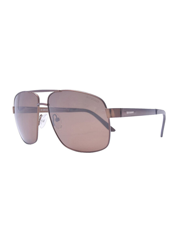 Ocean Glasses Londres Polarized Full-Rim Square Matte Brown Frame Sunglasses Unisex, Brown Lens
Ocean Glasses Londres Polarized Full-Rim Square Matte Brown Frame Sunglasses Unisex, Brown Lens