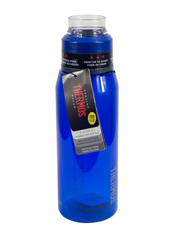 Thermos 940ml Tritan BPA Free Hydration Bottle with 360 Degree Drink Lid Royal, Blue
Thermos 940ml Tritan BPA Free Hydration Bottle with 360 Degree Drink Lid Royal, Blue