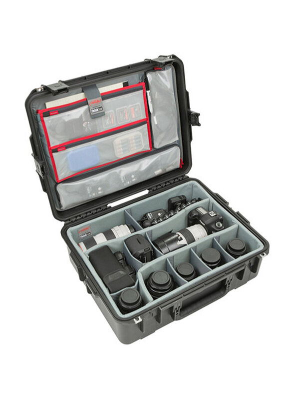 Generic SKB iSeries Case with Think Tank Designed Photo Dividers and Lid Organizer, Black
Generic SKB iSeries Case with Think Tank Designed Photo Dividers and Lid Organizer, Black
