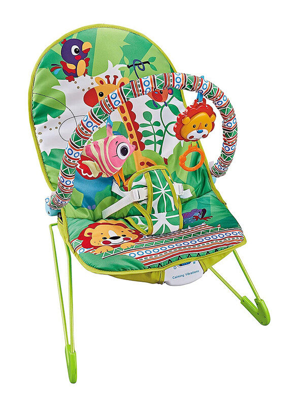 Moon Hop-Hop Baby Bouncer Portable Soothing Seat with Vibration, 3+ Months, Green
Moon Hop-Hop Baby Bouncer Portable Soothing Seat with Vibration, 3+ Months, Green