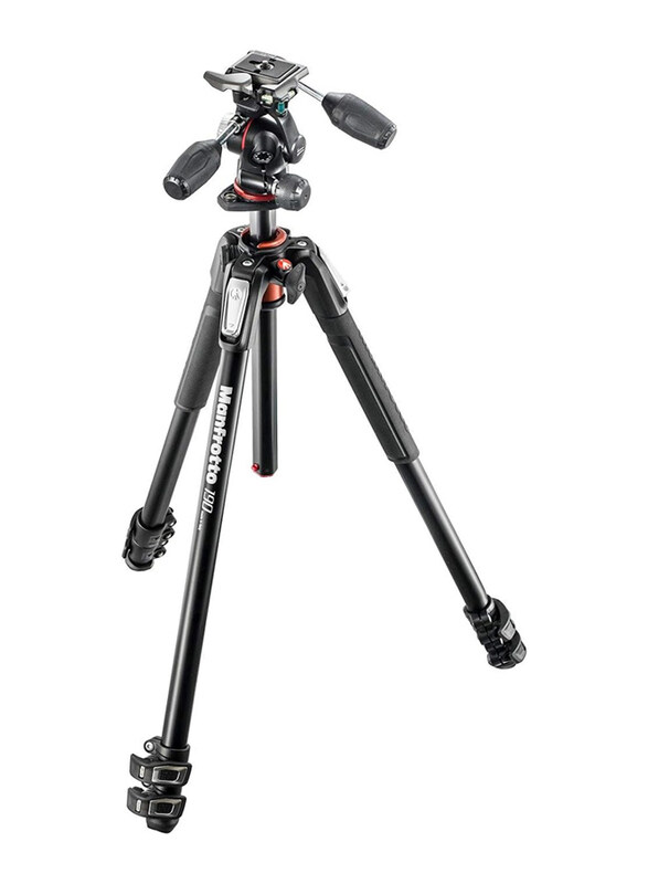 Multiple Manfrotto 190 Aluminium 3-Section Kit with XPRO 3-Way Head, MK190XPRO3-3W, Black
Multiple Manfrotto 190 Aluminium 3-Section Kit with XPRO 3-Way Head, MK190XPRO3-3W, Black