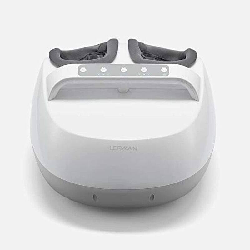 Leravan LJ ZJ008 Portable Foot Massager Machine With Hot Compress Foot Reliever Adjustable Intensity Levels 6 Kneading Mode For Relaxation 2 Smart Tim
Leravan LJ ZJ008 Portable Foot Massager Machine With Hot Compress Foot Reliever Adjustable Intensity Levels 6 Kneading Mode For Relaxation 2 Smart Tim