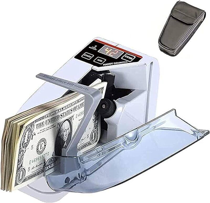 Crony V30 Mini Bill Cash Money Currency Counter Machine, Portable Handy Money Cash Bill Counting Machine
Crony V30 Mini Bill Cash Money Currency Counter Machine, Portable Handy Money Cash Bill Counting Machine