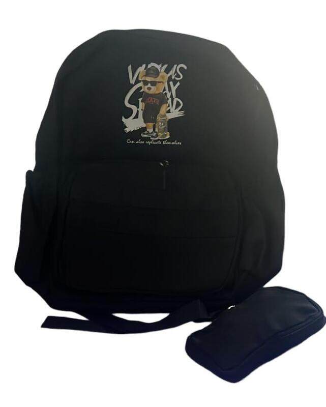 Generic Sophisticated School bag for boys and girls with a pouch of primary and secondary grade-R12S2
Generic Sophisticated School bag for boys and girls with a pouch of primary and secondary grade-R12S2