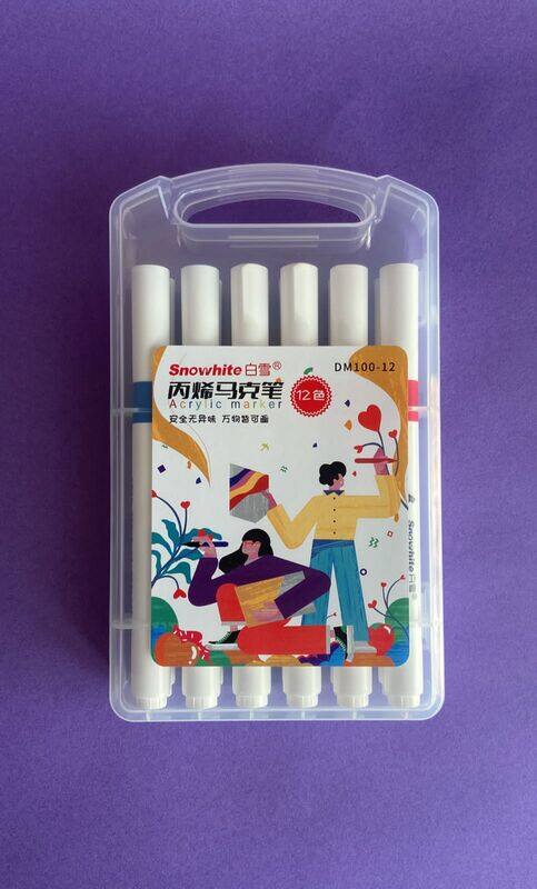 Generic Snowhite 12 PCS Student Mark Pen Set Art Painting Oil Pen, 12 Colors School Supplies DM100-12 R3S4
Generic Snowhite 12 PCS Student Mark Pen Set Art Painting Oil Pen, 12 Colors School Supplies DM100-12 R3S4