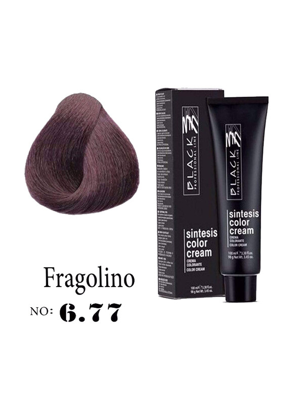 Black Professional Line Sintesis Color Cream, 100ml, BLK150067, Fragolino 6.22/6.77
Black Professional Line Sintesis Color Cream, 100ml, BLK150067, Fragolino 6.22/6.77
