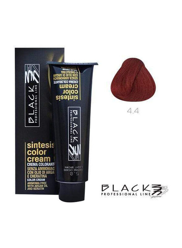 Black Professional Line Sintesis Ammonia Free Colour Cream, 100ml, A4.4, Copper Medium Brown N4.4
Black Professional Line Sintesis Ammonia Free Colour Cream, 100ml, A4.4, Copper Medium Brown N4.4
