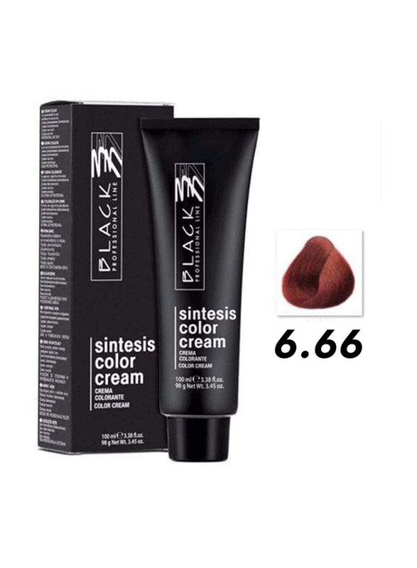 Black Professional Line Sintesis Color Cream, 100ml, BLK150064, Bright Red 6.66
Black Professional Line Sintesis Color Cream, 100ml, BLK150064, Bright Red 6.66