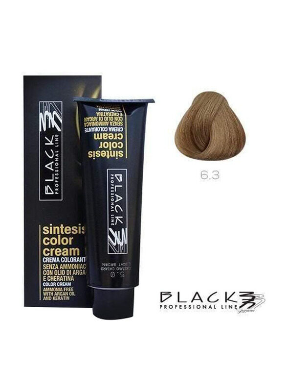 Black Professional Line Sintesis Ammonia Free Colour Cream, 100ml, A6.3, Dark Golden Blonde N6.3
Black Professional Line Sintesis Ammonia Free Colour Cream, 100ml, A6.3, Dark Golden Blonde N6.3