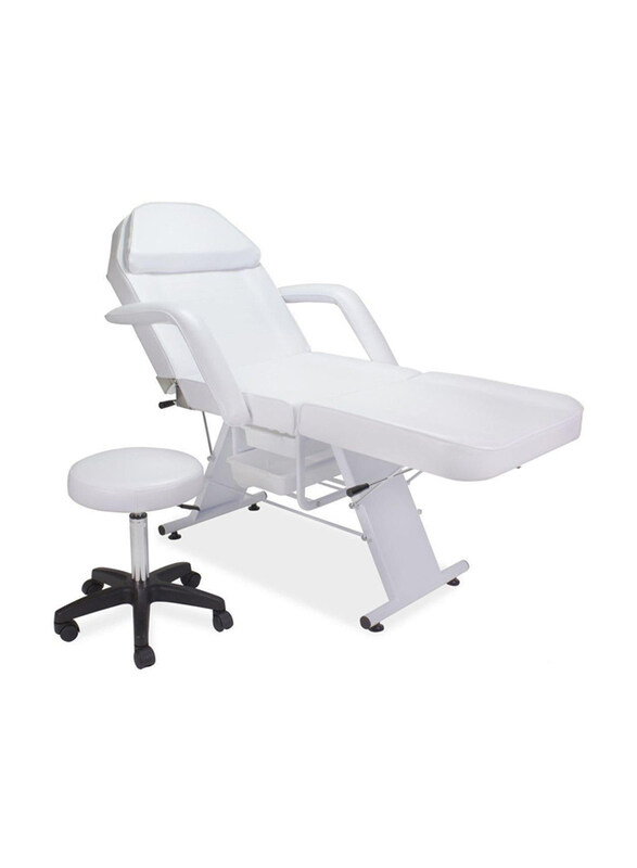 Globalstar Professional High Quality Beauty Facial Bed with Styling Stool, BS-616, White
Globalstar Professional High Quality Beauty Facial Bed with Styling Stool, BS-616, White