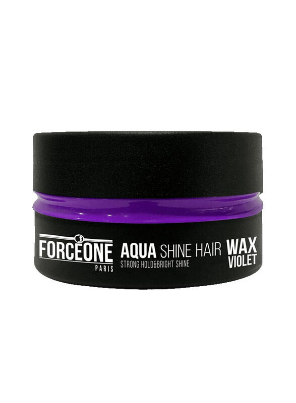 Forceone Aqua Shine Hair Wax, Violet, 150ml