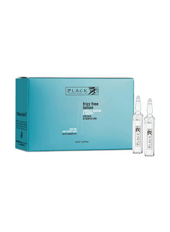 Black Professional Line Anti-Frizz Conditioning Ampoules for All Hair Types, 12 Pieces
Black Professional Line Anti-Frizz Conditioning Ampoules for All Hair Types, 12 Pieces
