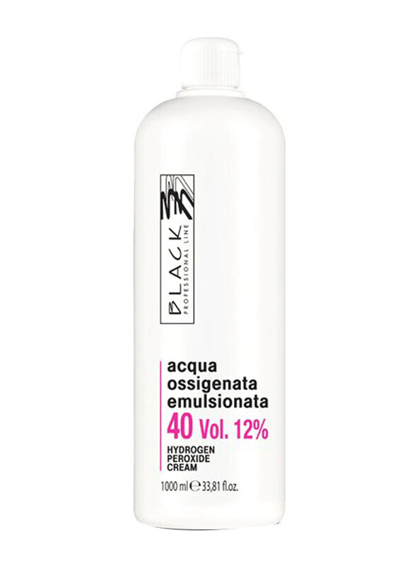 Black Professional Line 40-Volume 12% Emulsified Hydrogen Peroxide, 1000ml, White
Black Professional Line 40-Volume 12% Emulsified Hydrogen Peroxide, 1000ml, White
