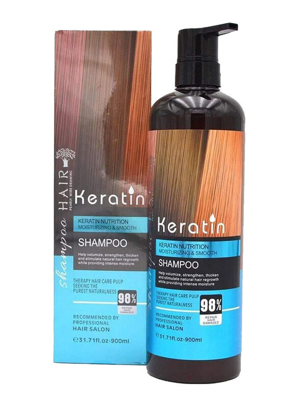 Keratin Nutrition Moisturizing And Smoothing Hair Care Shampoo for All Type Hair, 900ml
Keratin Nutrition Moisturizing And Smoothing Hair Care Shampoo for All Type Hair, 900ml