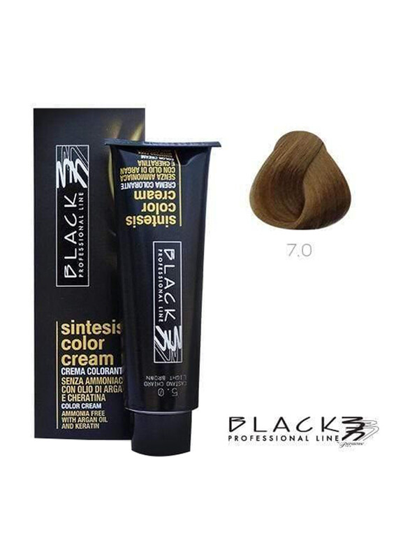 Black Professional Line Sintesis Ammonia Free Colour Cream, 100ml, BLK151030, Medium Blonde N7.0
Black Professional Line Sintesis Ammonia Free Colour Cream, 100ml, BLK151030, Medium Blonde N7.0
