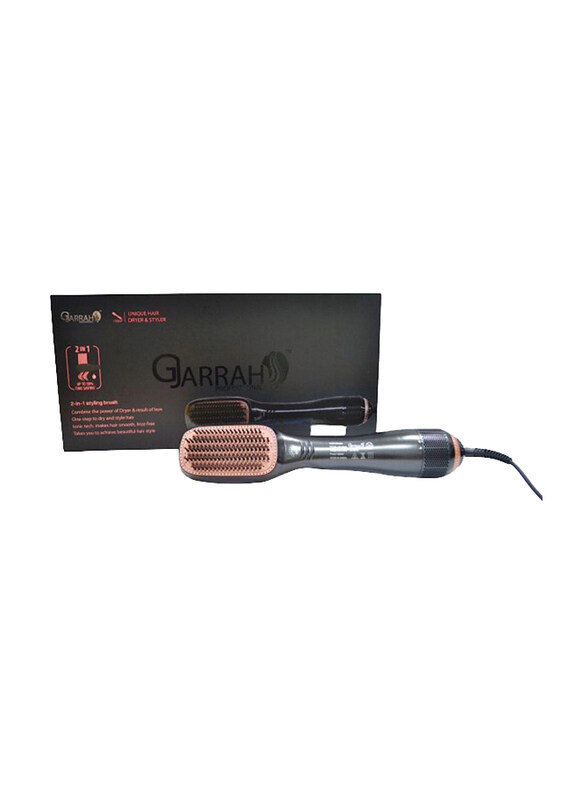 Gjarrah 2-in-1 Professional Styling and Hair Dryer Brush, 1200W, HS-9990, Multicolour
Gjarrah 2-in-1 Professional Styling and Hair Dryer Brush, 1200W, HS-9990, Multicolour