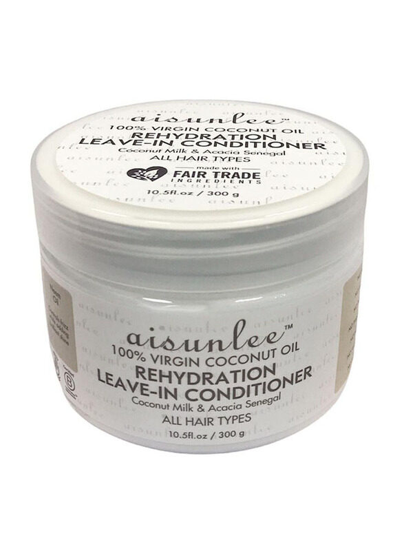 Aisunlee 100% Virgin Coconut Oil Rehydration Leave-in Conditioner for All Hair Types, 300gm
Aisunlee 100% Virgin Coconut Oil Rehydration Leave-in Conditioner for All Hair Types, 300gm