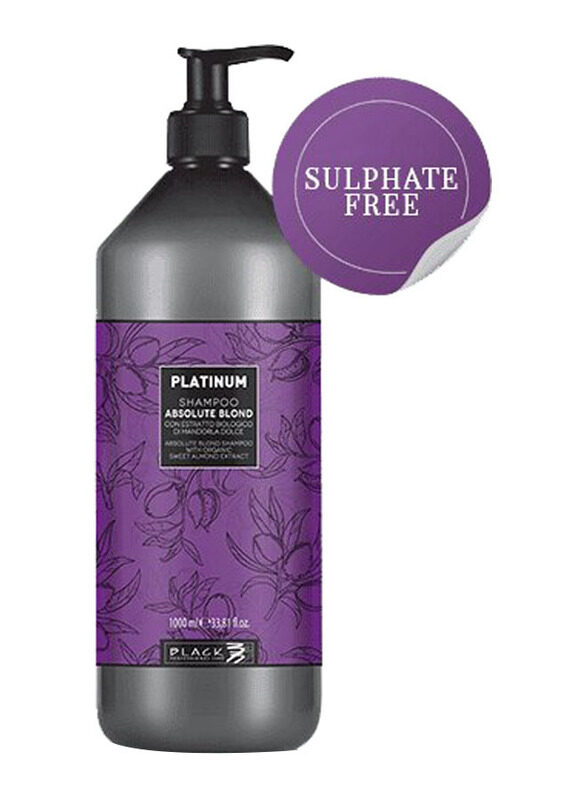 Black Professional Line Platinum Absolute Blond Hair Care Shampoo for All Hair Types, 1000ml
Black Professional Line Platinum Absolute Blond Hair Care Shampoo for All Hair Types, 1000ml