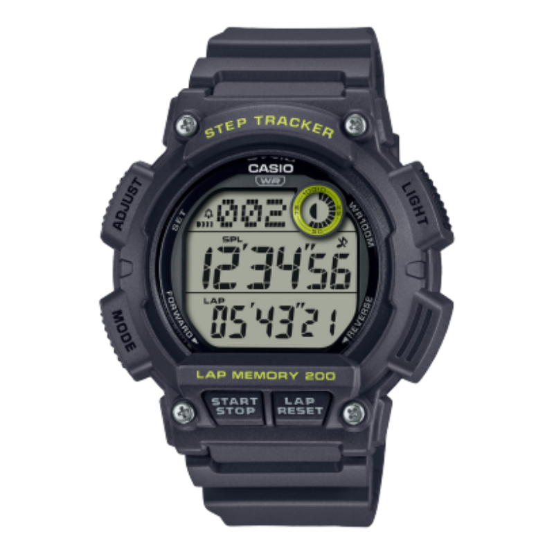 Casio Digital Watch for Men with Rubber Band, Water Resistant, WS-2100H-8AVDF, Black-Multicolour
Casio Digital Watch for Men with Rubber Band, Water Resistant, WS-2100H-8AVDF, Black-Multicolour