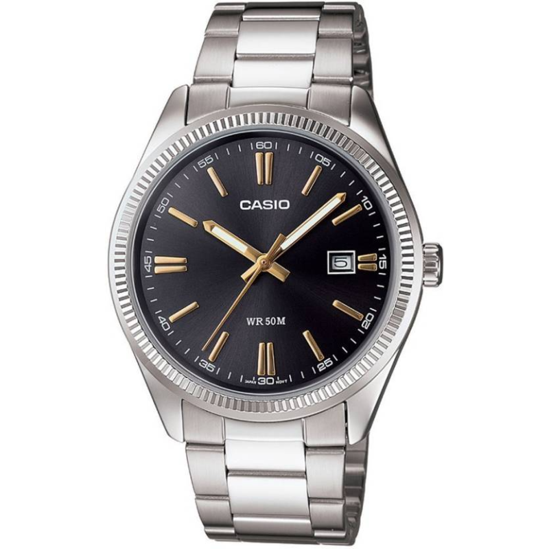 Casio Enticer Men Analog Watch for Men with Stainless Steel Band, Water Resistant, MTP-1302D-1A1VDF, Silver-Black
Casio Enticer Men Analog Watch for Men with Stainless Steel Band, Water Resistant, MTP-1302D-1A1VDF, Silver-Black