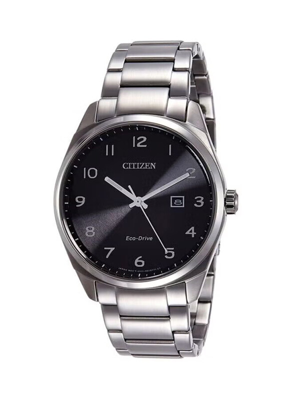 Citizen Analog Watch for Men with Stainless Steel Band, Water Resistant, BM7320-87E, Silver-Black
Citizen Analog Watch for Men with Stainless Steel Band, Water Resistant, BM7320-87E, Silver-Black