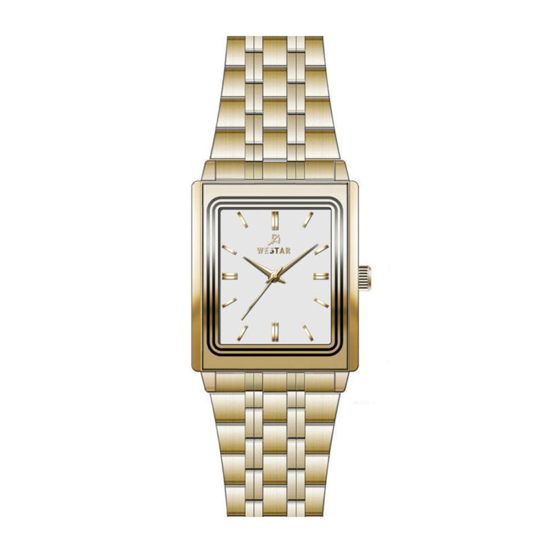 Westar Analog Watch for Men with Stainless Steel Band, Water Resistant, EX7585GPN107, Gold-White
Westar Analog Watch for Men with Stainless Steel Band, Water Resistant, EX7585GPN107, Gold-White
