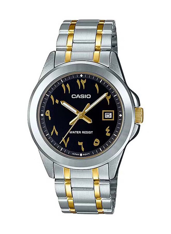 Casio Analog Watch for Men with Stainless Steel Band, Water Resistant, Gold-Silver
Casio Analog Watch for Men with Stainless Steel Band, Water Resistant, Gold-Silver