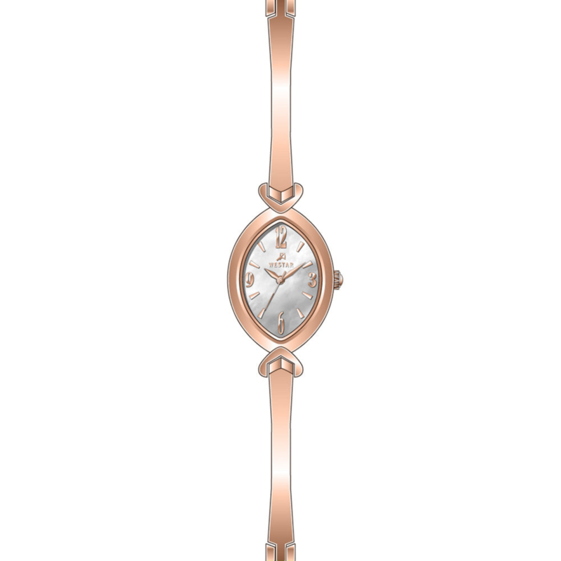 Westar Analog Watch for Women with Stainless Steel Band, Water Resistant, 20246PPN611, Rose Gold-White Mother Of Pearl
Westar Analog Watch for Women with Stainless Steel Band, Water Resistant, 20246PPN611, Rose Gold-White Mother Of Pearl
