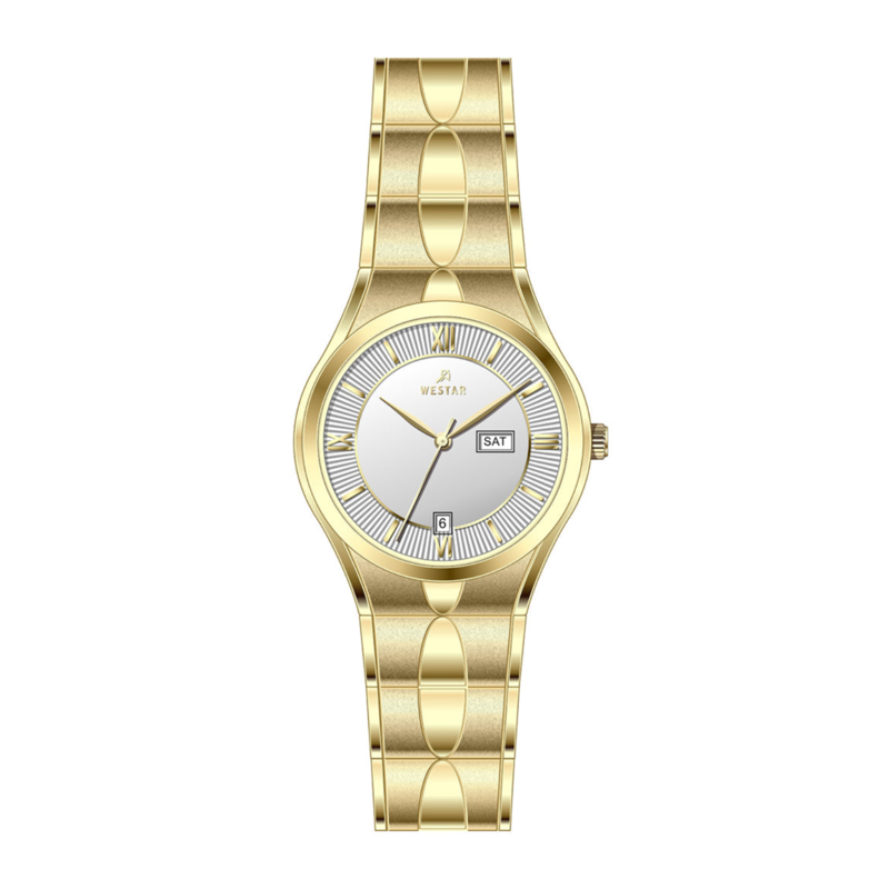 Westar Analog Watch for Women with Stainless Steel Band, Water Resistant, EX6583GPN107, Gold-Silver
Westar Analog Watch for Women with Stainless Steel Band, Water Resistant, EX6583GPN107, Gold-Silver