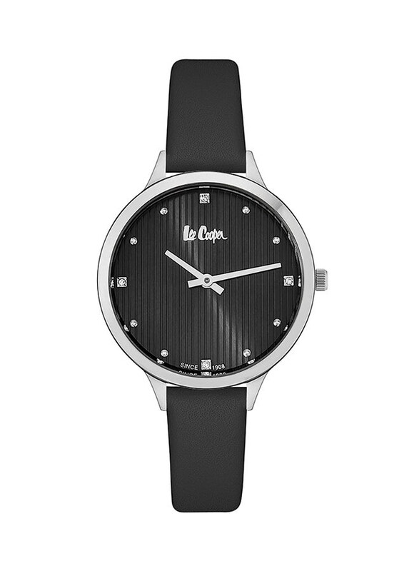 Lee Cooper Analog Wrist Watch for Women with Leather Band, Water Resistant, LC06461.351, Black
Lee Cooper Analog Wrist Watch for Women with Leather Band, Water Resistant, LC06461.351, Black