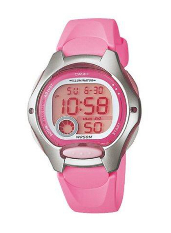 Casio Standard Digital Watch for Women with Resin Band, Water Resistant, LW-200-4BVDF, Pink-Pink
Casio Standard Digital Watch for Women with Resin Band, Water Resistant, LW-200-4BVDF, Pink-Pink