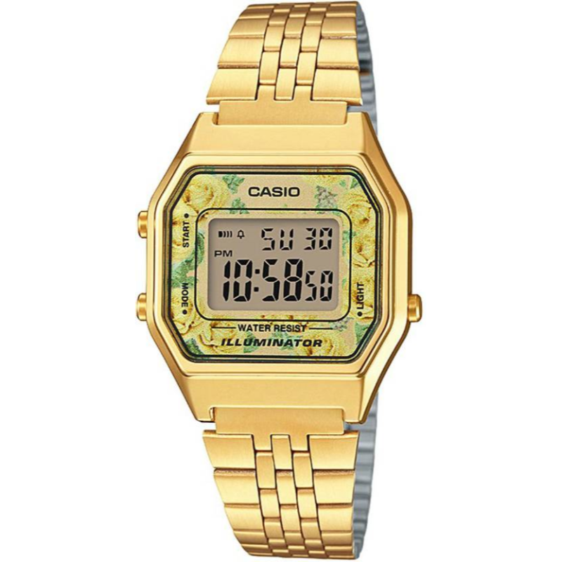 Casio Vintage Series Digital Unisex Watch with Stainless Steel Band, Water Resistant, LA680WGA-9CDF, Gold-Grey
Casio Vintage Series Digital Unisex Watch with Stainless Steel Band, Water Resistant, LA680WGA-9CDF, Gold-Grey
