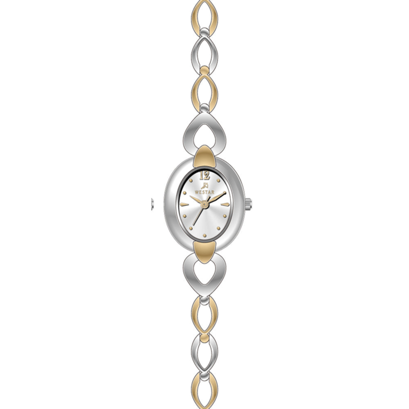 Westar Analog Watch for Women with Stainless Steel Band, Water Resistant, 20217CBN107, Multicolour-Silver
Westar Analog Watch for Women with Stainless Steel Band, Water Resistant, 20217CBN107, Multicolour-Silver