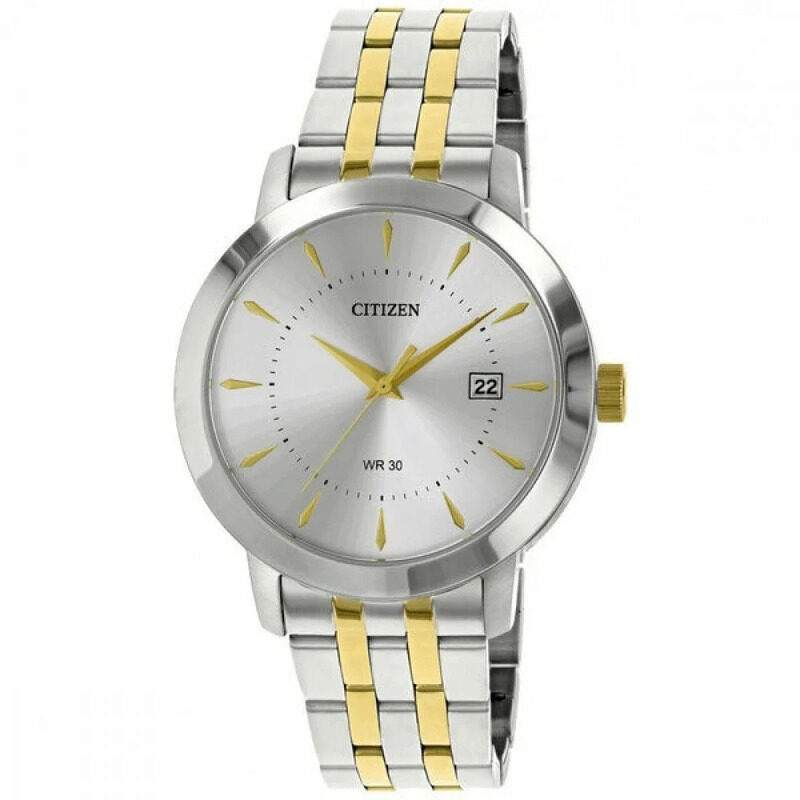 Citizen Analog Watch for Men with Stainless Steel Band, Water Resistant, QTZ DZ0014-51E AVT, Multicolour-Silver
Citizen Analog Watch for Men with Stainless Steel Band, Water Resistant, QTZ DZ0014-51E AVT, Multicolour-Silver