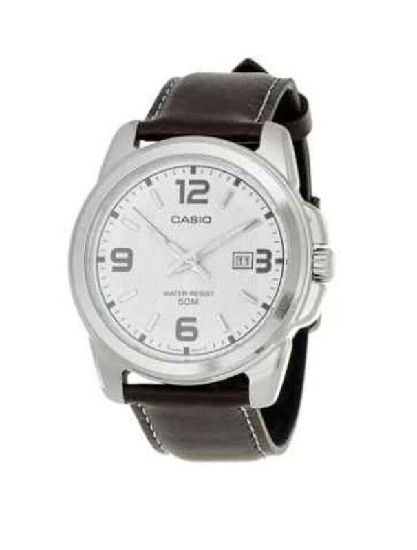 Casio Analog Watch for Men with Leather Band, Water Resistant, LTP-1314L-7A, White-Brown
Casio Analog Watch for Men with Leather Band, Water Resistant, LTP-1314L-7A, White-Brown