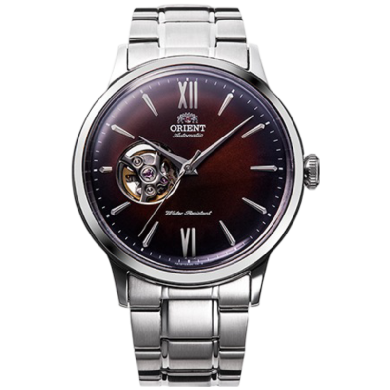 Orient Analog Watch for Men with Stainless Steel Band, Water Resistant, OW-RAAG0027, Silver-Brown
Orient Analog Watch for Men with Stainless Steel Band, Water Resistant, OW-RAAG0027, Silver-Brown
