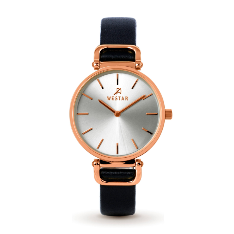 Westar Analog Watch for Women with Leather Band, Water Resistant, 00151PPN607, Black-White Mother Of Pearl
Westar Analog Watch for Women with Leather Band, Water Resistant, 00151PPN607, Black-White Mother Of Pearl