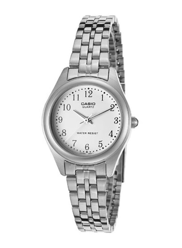 Casio Youth Series Analog Watch for Women with Stainless Steel Band, Water Resistant, LTP-1129A-7BRDF, Silver-White
Casio Youth Series Analog Watch for Women with Stainless Steel Band, Water Resistant, LTP-1129A-7BRDF, Silver-White