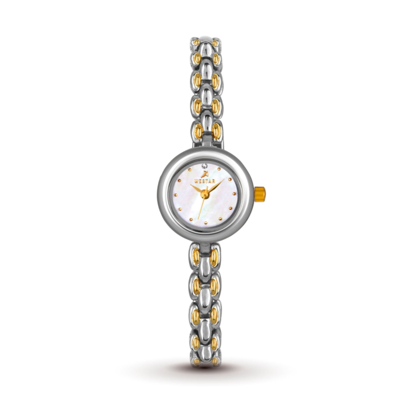 Westar Analog Watch for Women with Stainless Steel Band, Water Resistant, 20218CBN111, Multicolour-White
Westar Analog Watch for Women with Stainless Steel Band, Water Resistant, 20218CBN111, Multicolour-White