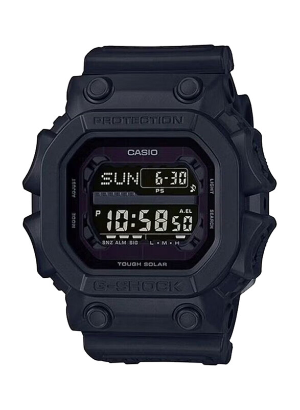 G-Shock Digital Wrist Watch for Men with Resin Band, Water Resistant, GX-56BB-1, Black
G-Shock Digital Wrist Watch for Men with Resin Band, Water Resistant, GX-56BB-1, Black