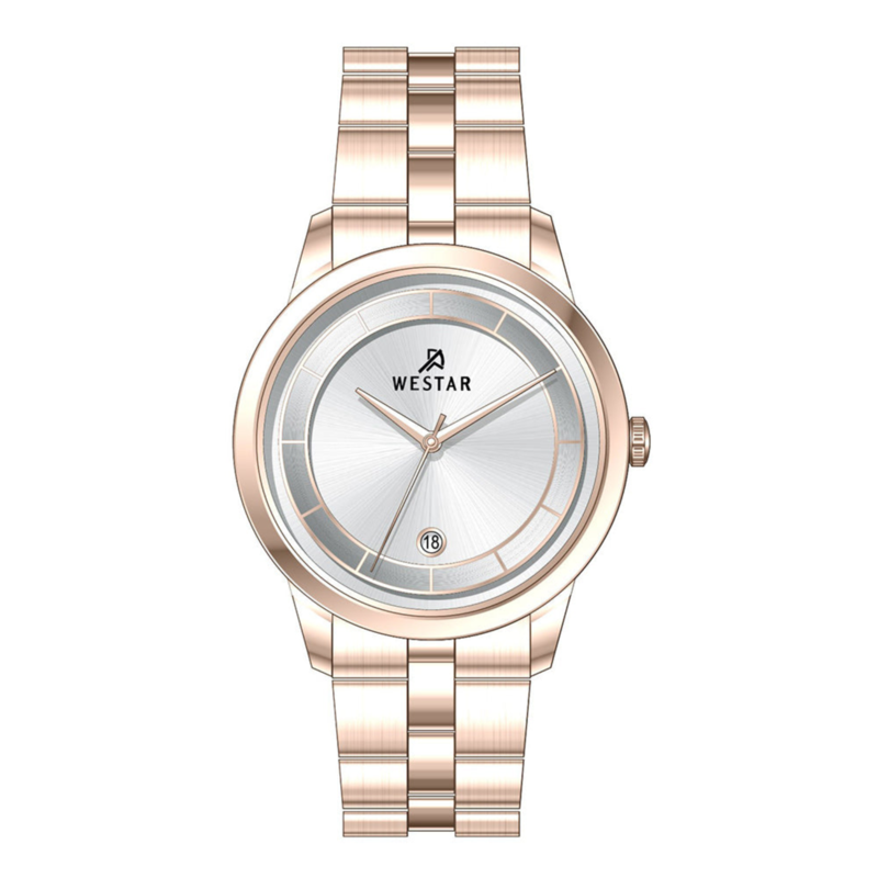 Westar Analog Watch for Women with Stainless Steel Band, Water Resistant, 00137PPN609, Rose Gold-White
Westar Analog Watch for Women with Stainless Steel Band, Water Resistant, 00137PPN609, Rose Gold-White