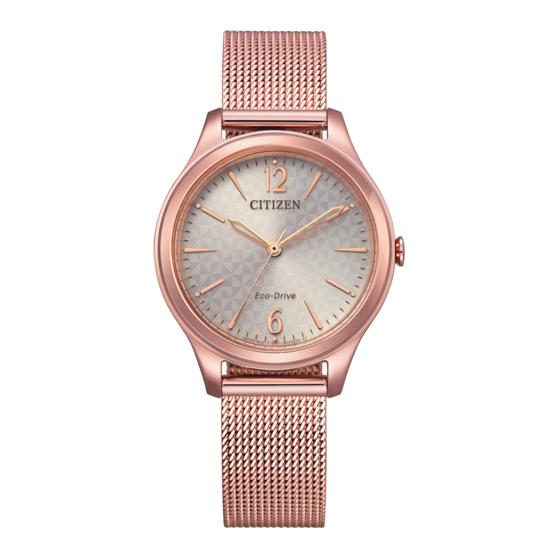 Citizen Analog Watch for Women with Stainless Steel Band, Water Resistant, EM0508-80X, Rose Gold-Silver
Citizen Analog Watch for Women with Stainless Steel Band, Water Resistant, EM0508-80X, Rose Gold-Silver