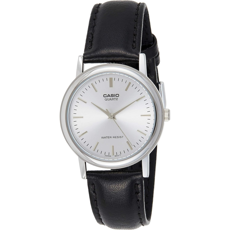 Casio Analog Watch for Men with Leather Band, Water Resistant, MTP-1095E-7ADF, Black-White
Casio Analog Watch for Men with Leather Band, Water Resistant, MTP-1095E-7ADF, Black-White