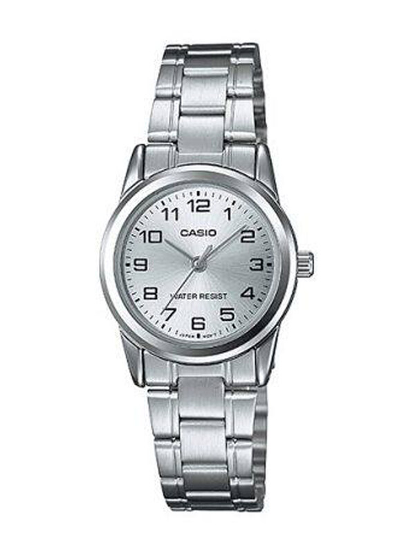 Casio Analog Watch for Women with Stainless Steel Band, Water Resistant, LTP-V001D-7BUDF, Silver-Silver
Casio Analog Watch for Women with Stainless Steel Band, Water Resistant, LTP-V001D-7BUDF, Silver-Silver