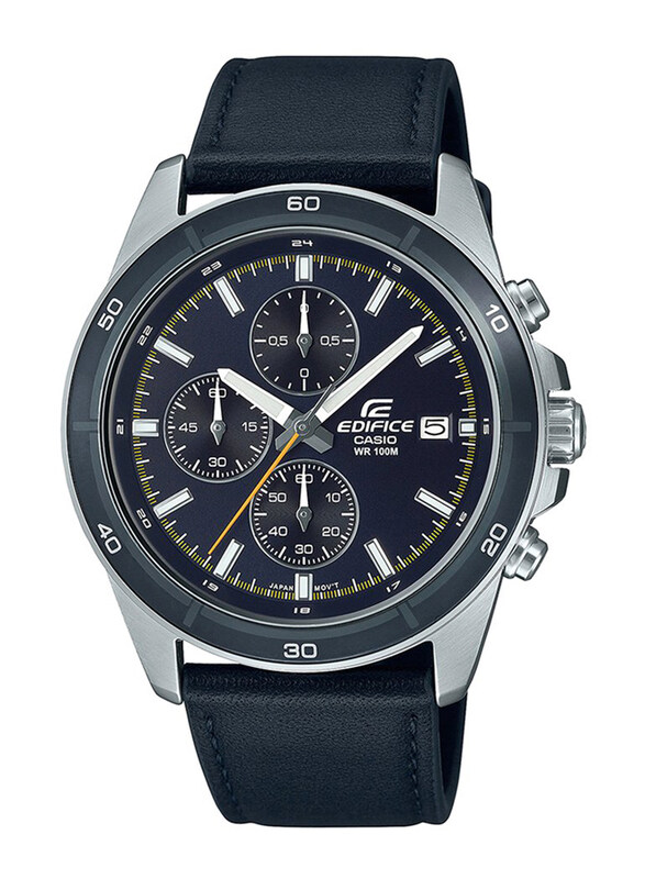 Casio Analog Watch for Men with Leather Band, Water Resistant and Chronograph, ECB-30P-1ADF, Blue-Blue
Casio Analog Watch for Men with Leather Band, Water Resistant and Chronograph, ECB-30P-1ADF, Blue-Blue